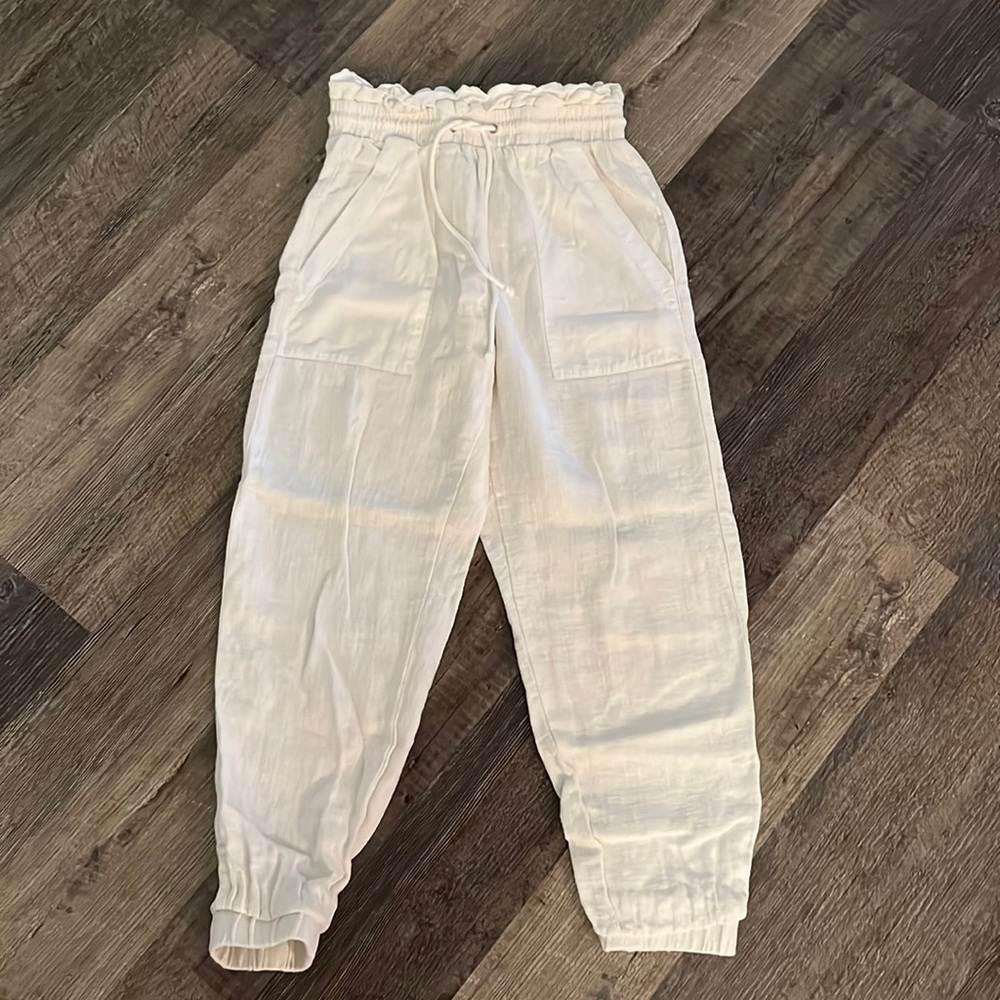 Linen Jogger Pants
